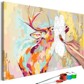 Quadro fai da te Proud Deer