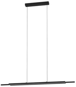 Eglo 31232 - Lampadario LED a sospensione con filo CANNIGIONA LED/20,3W/230V nero