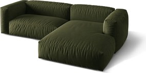 Divano angolare componibile verde (angolo destro) Martina - Micadoni Home