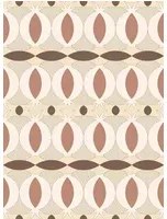 Ailanto Carta da parati Melograno Grande - Terracotta & Biscuit