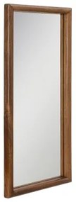 Specchio da parete 36 x 4 x 80 cm Marrone Legno di mango