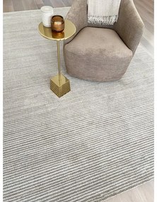 Tappeto in lana crema 120x180 cm Calisia M Ribs - Agnella