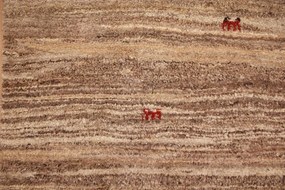 Gabbeh Tappeto persiano 110x130 (Iran) Annodato A Mano
