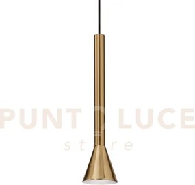 Diesis sospensione ottone d.6cm led 3000k 7w  560 lm