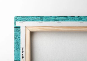 Quadro su tela – Bouquet di tulipani e busta