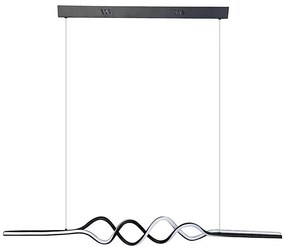 Lampadario LED a sospensione con filo ANCONA LED/36W/230V oro