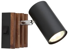 Globo 57909-1 - Faretto da parete KAYDEN 1xGU10/25W/230V nero