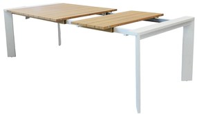 IMPACTO - tavolo con struttura in alluminio verniciato bianco o antracite