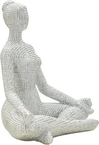 Donnina Yoga Silver Cm 20,5X15,5X23