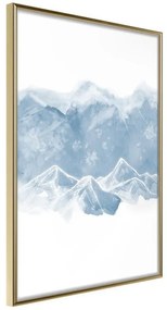 Poster  Winter Wonderland  Cornice Quadri Cornice d'oro, Larghezza x Altezza Home decor 20x30