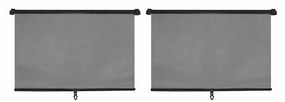 Tenda da sole 45 cm 2 pz grigio