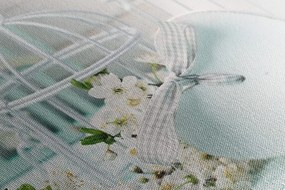 Quadro su tela – Natura morta romantica in stile vintage