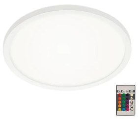 Briloner 7092-416 - Plafoniera dimmerabile RGBW SLIM LED/15W/230V + +TC