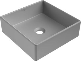 Mexen Goya lavabo da appoggio 35 x 35 cm, grigio chiaro opaco - 22183561