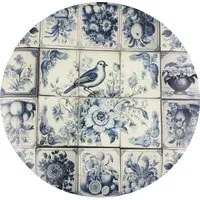 Copritavolo giardino diametro 70 cm con decoro