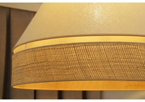 Duolla - Lampadario a sospensione con filo YUTE AVIGNON 1xE27/15W/230V diametro 60 cm color crema/beige