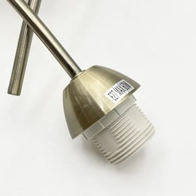 Lampadario a plafone DONNA 3xE27/60W/230V patina