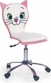 Sedia da scrivania per bambini Kitty 2 rosa