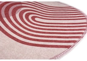 Tappeto rotondo viola/grigio ø 160 cm - Vitaus