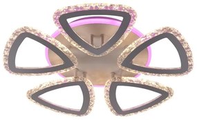 Lampadario LED RGB dimmerabile 70W 230V 3000-6500K con telecomando