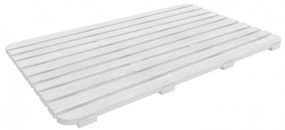 Pedana Doccia Rigida 80x50 Feridras "Woody" Effetto Legno
