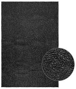 Tappeto Zızur Antracite 120x170 Cm Aspetto Iuta Interni Esterni /