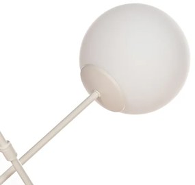 Plafoniera MOON 6xE27/15W/230V crema