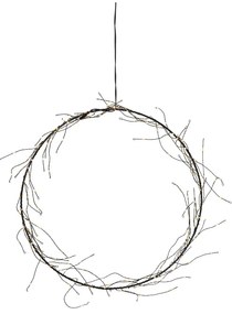 Decorazione luminosa nera con motivo natalizio ø 35 cm Nike - Star Trading