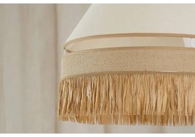 Brilagi - Lampadario a cavo WINNETOU AVIGNION 1xE27/15W/230V Ø35 cm marrone/crem