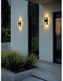 Nordlux - Applique da esterno ALUDRA 2xE27/15W/230V IP54 nero