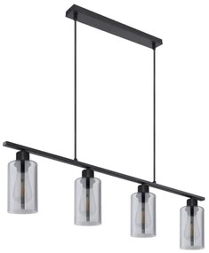 Globo 15465-4H - Lampadario a sospensione con filo HADERA 4xE27/60W/230V