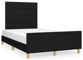 Giroletto Senza Materasso Nero 120x190 Cm İn Tessuto /