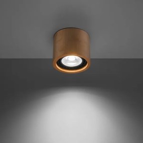 Sollux SL.0913 - Plafoniera BASIC AR111 1xGU10/40W/230V faggio