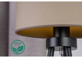 Duolla - Lampada da tavolo OVAL VEGAN 1xE27/15W/230V diametro 30 cm beige
