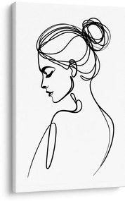 Quadro su tela – Linee e grazia