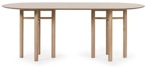 Tavolo da pranzo ovale, lunghezza 200 cm Junco - Teulat