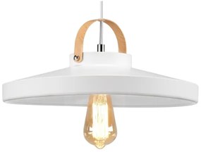 Lampadario a sospensione con filo NEXT 1xE27/60W/230V bianco