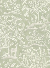 Nina Campbell Tapete Foret - Eucalyptus