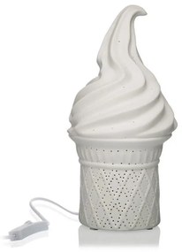 Lampada da tavolo Versa Ice Cream 25W Porcellana (13,7 x 27 x 13,7 cm)