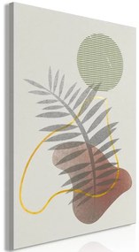 Quadro  Shadow of Palm Tree (1 Part) Vertical  Larghezza x Altezza Home decor 40x60