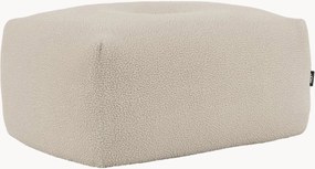 Pouf in teddy-bouclé Soft