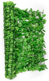 blumfeldt Fency Dark Ivy Recinto Privacy Antivento 300x100 cm Edera Verde Chiaro