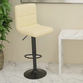 Sgabello Da Bar Crema İn Tessuto /