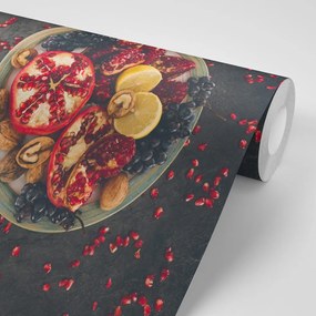 Carta da parati – Mix con melograno