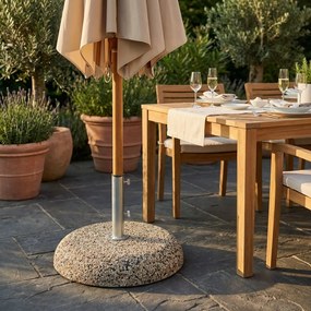 Base ombrellone palo centrale diametro tubo 52 mm