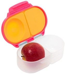 Box porta merenda piccolo – rosa/arancione