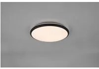 Lampada Rotonda Soffitto Parete Moderna Led Dimmer Limbus Nero Trio Lighting