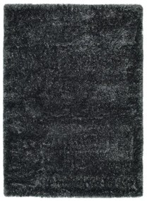 Tappeto grigio antracite , 120 x 170 cm Aloe Liso - Universal