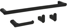 Set accessori da bagno Mati Black 4 pezzi