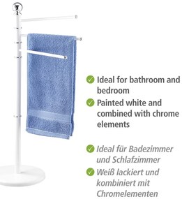 Porta asciugamani bianco Esclusivo - Wenko